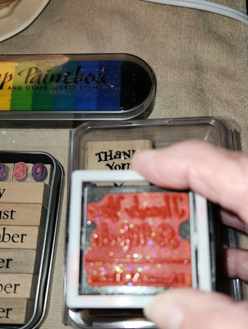 Stamps And Ink Pad Set - Picture 7 of 9